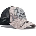 siltovka-zaoblena-siva-snapback-13-skull-ed-hardy