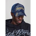 siltovka-zaoblena-tmavomodra-snapback-outline-dragons-ed-hardy
