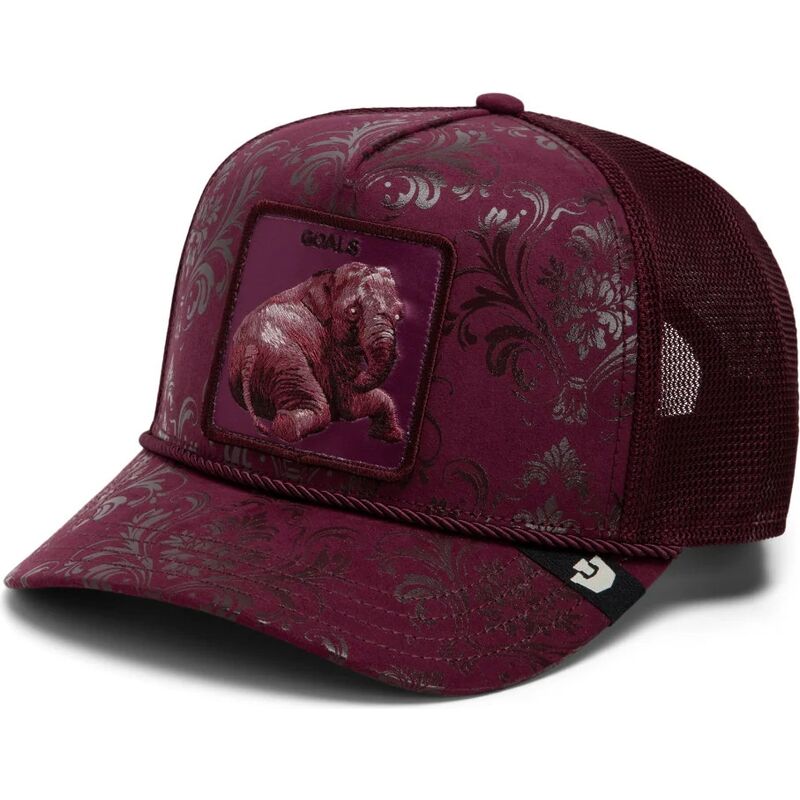 siltovka-zaoblena-granatova-snapback-goals-gilded-beast-the-farm-goorin-bros