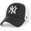 siltovka-zaoblena-cierna-snapback-new-york-yankees-mlb-47-brand