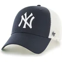 cap-zaoblena-navy-blue-snapback-new-york-yankees-mlb-47-brand