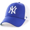 siltovka-zaoblena-modra-snapback-new-york-yankees-mlb-47-brand