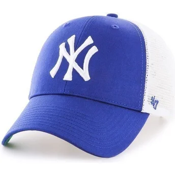 siltovka-zaoblena-modra-snapback-new-york-yankees-mlb-47-brand