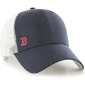 siltovka-zaoblena-tmavomodra-snapback-boston-red-sox-mlb-47-brand