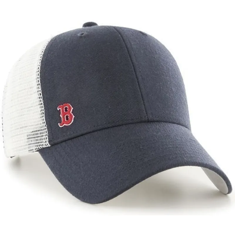 siltovka-zaoblena-tmavomodra-snapback-boston-red-sox-mlb-47-brand
