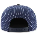 47-brand-mlb-los-angeles-dodgers-snapback-kappe-mit-kreuzmuster-in-marineblau