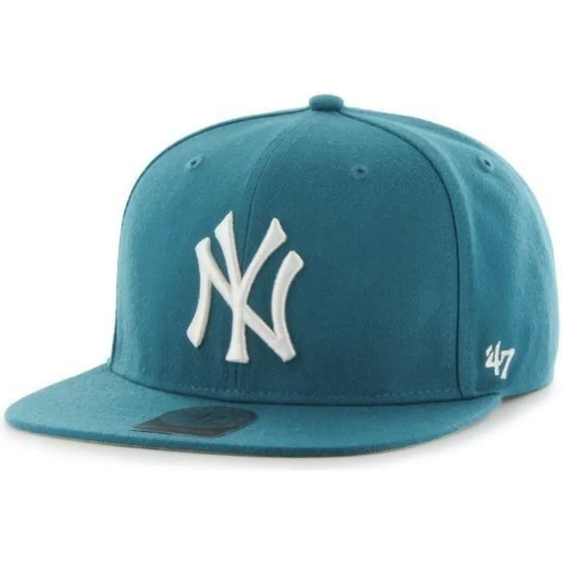 siltovka-rovna-zelena-snapback-new-york-yankees-mlb-47-brand