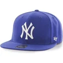 blaue-flache-snapback-kappe-mlb-new-york-yankees-von-47-brand
