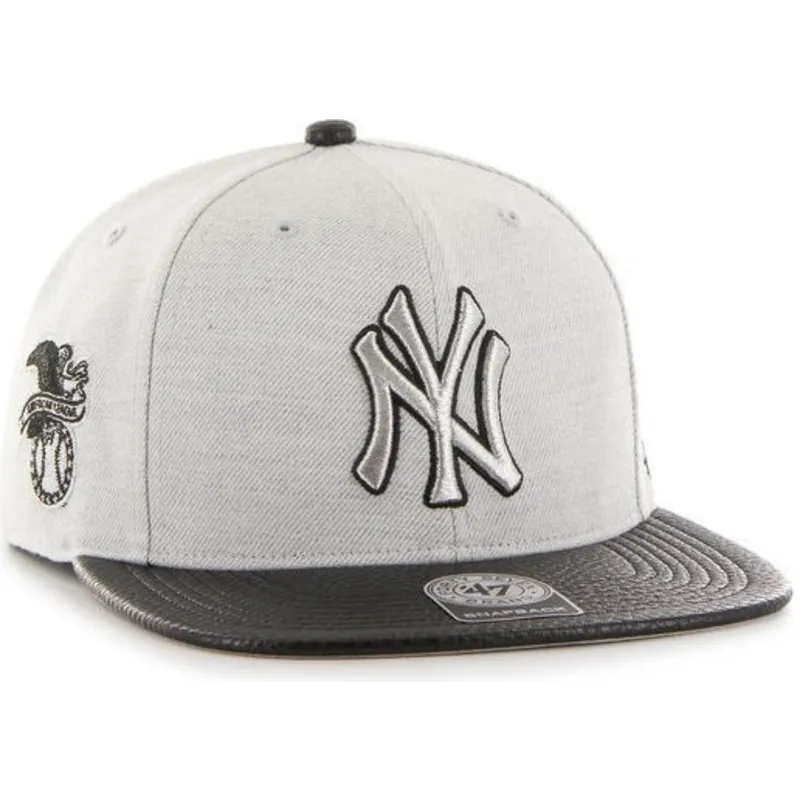 siltovky-rovna-siva-snapback-lisa-lateral-new-york-yankees-mlb-47-brand