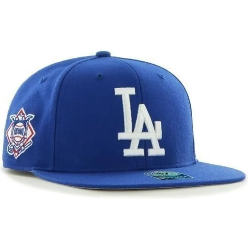 siltovka-rovna-modra-snapback-lateral-los-angeles-dodgers-mlb-47-brand