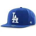 siltovka-rovna-modra-snapback-lateral-los-angeles-dodgers-mlb-47-brand