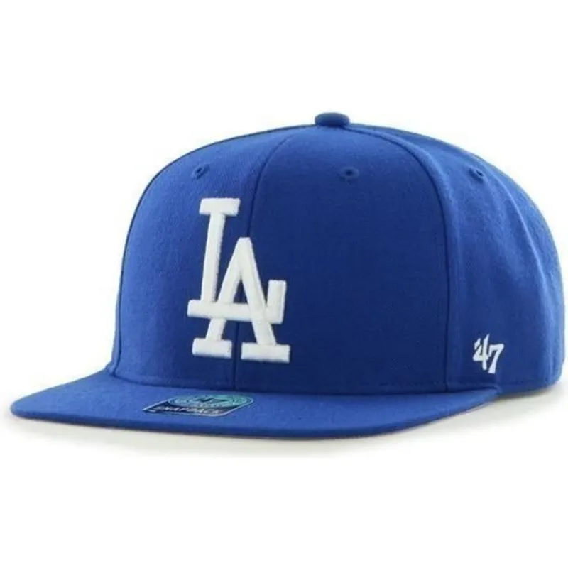 siltovka-rovna-modra-snapback-lateral-los-angeles-dodgers-mlb-47-brand