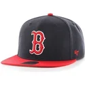 siltovka-rovna-tmavomodra-snapback-boston-red-sox-mlb-47-brand