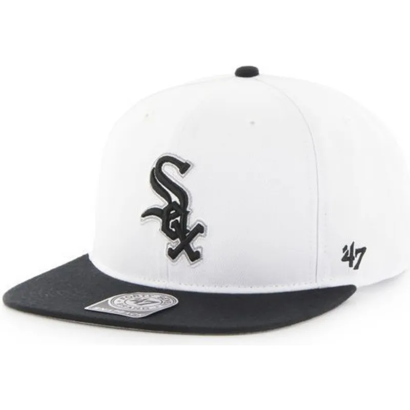 siltovka-rovna-biely-snapback-lateral-chicago-white-sox-mlb-47-brand siltovka-rovna-biely-snapback-lateral-chicago-white-sox-mlb-47-brand