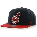 siltovka-rovna-tmavomodra-snapback-antiguo-cleveland-indians-mlb-47-brand