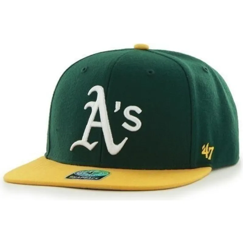 cap-rovna-green-snapback-lisa-lateral-oakland-athletics-mlb-47-brand