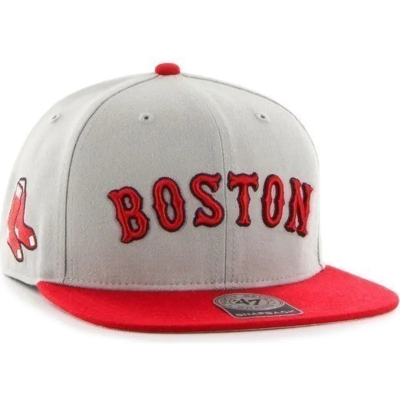siltovka-rovna-siva-snapback-lateral-boston-red-sox-mlb-47-brand