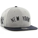 siltovka-rovna-siva-snapback-lateral-new-york-yankees-mlb-47-brand