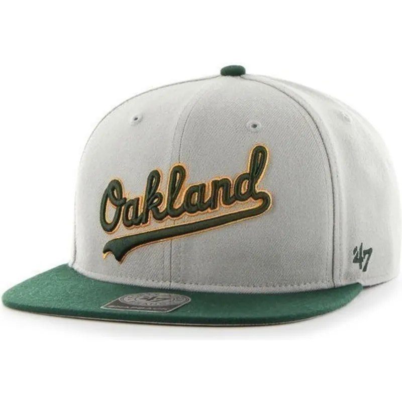 siltovka-rovna-siva-snapback-lateral-oakland-athletics-mlb-47-brand