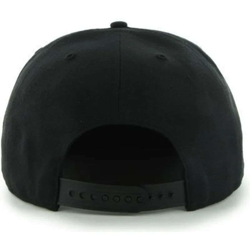 siltovka-rovna-cierna-snapback-san-jose-sharks-nhl-47-brand