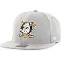 siltovka-rovna-siva-snapback-anaheim-ducks-nhl-47-brand