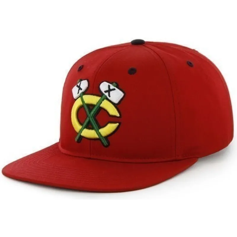 siltovka-rovna-cervena-snapback-chicago-blackhawks-nhl-47-brand