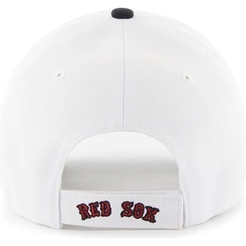 siltovka-zaoblena-biely-nastavitelny-boston-red-sox-mlb-47-brand