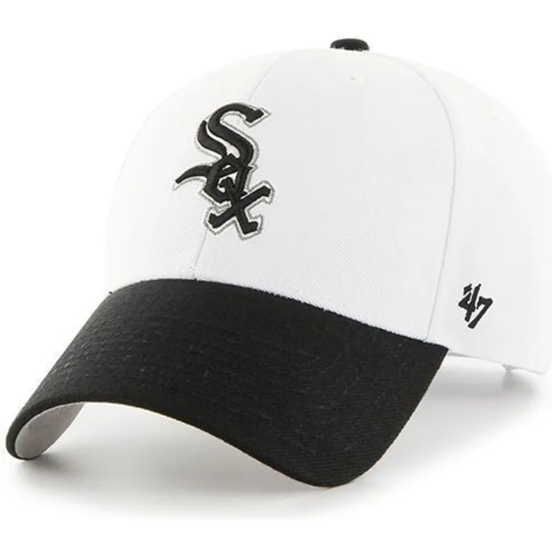 siltovka-zaoblena-biely-nastavitelny-chicago-white-sox-mlb-47-brand