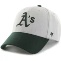 siltovka-zaoblena-siva-nastavitelny-oakland-athletics-mlb-47-brand