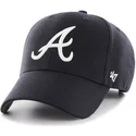 siltovka-zaoblena-tmavomodra-nastavitelny-atlanta-braves-mlb-47-brand