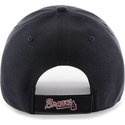 47-brand-curved-brim-mlb-atlanta-braves-smooth-cap-marineblau
