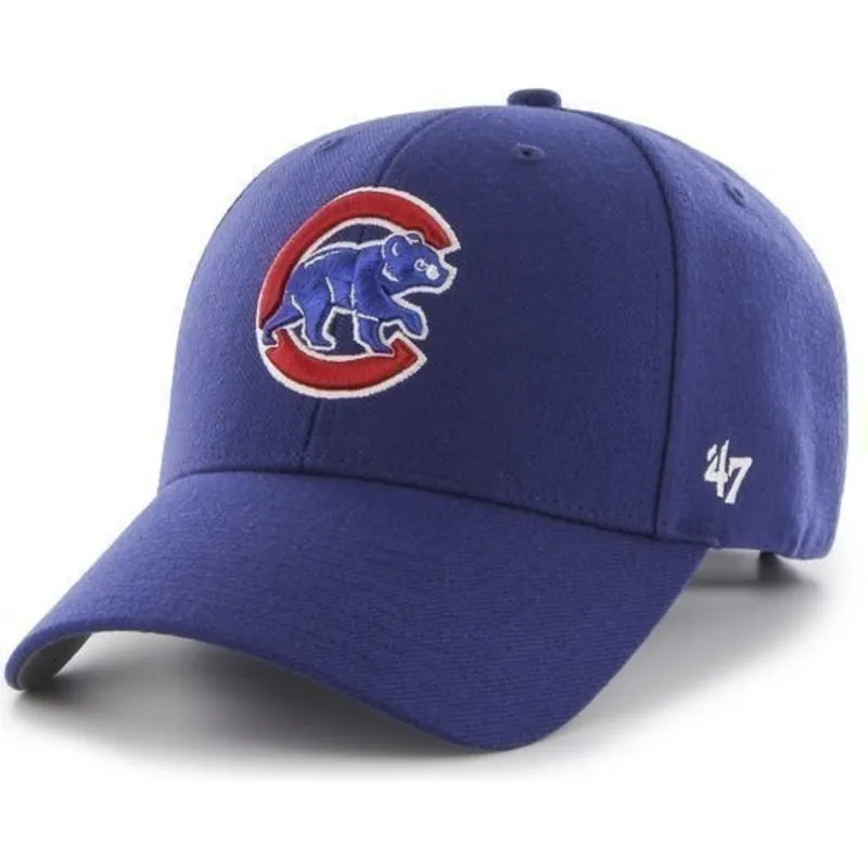 siltovka-zaoblena-modra-nastavitelny-chicago-cubs-mlb-47-brand