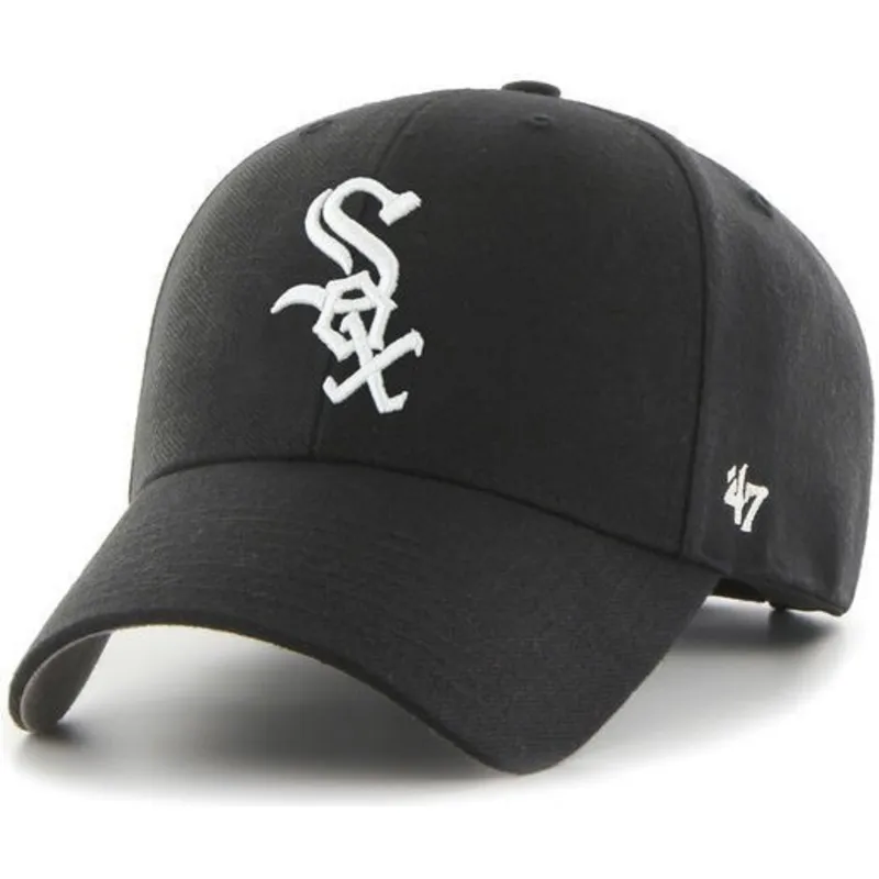 siltovka-zaoblena-cierna-nastavitelny-chicago-white-sox-mlb-47-brand