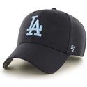 47-brand-mlb-los-angeles-dodgers-schlichtes-marineblaues-cap-mit-gebogenem-visier