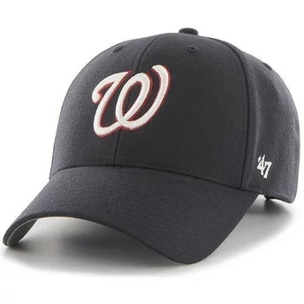 47 Brand Curved Brim MLB Washington Nationals Smooth Cap marineblau
