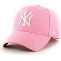 siltovka-zaoblena-ruzova-nastavitelny-new-york-yankees-mlb-47-brand