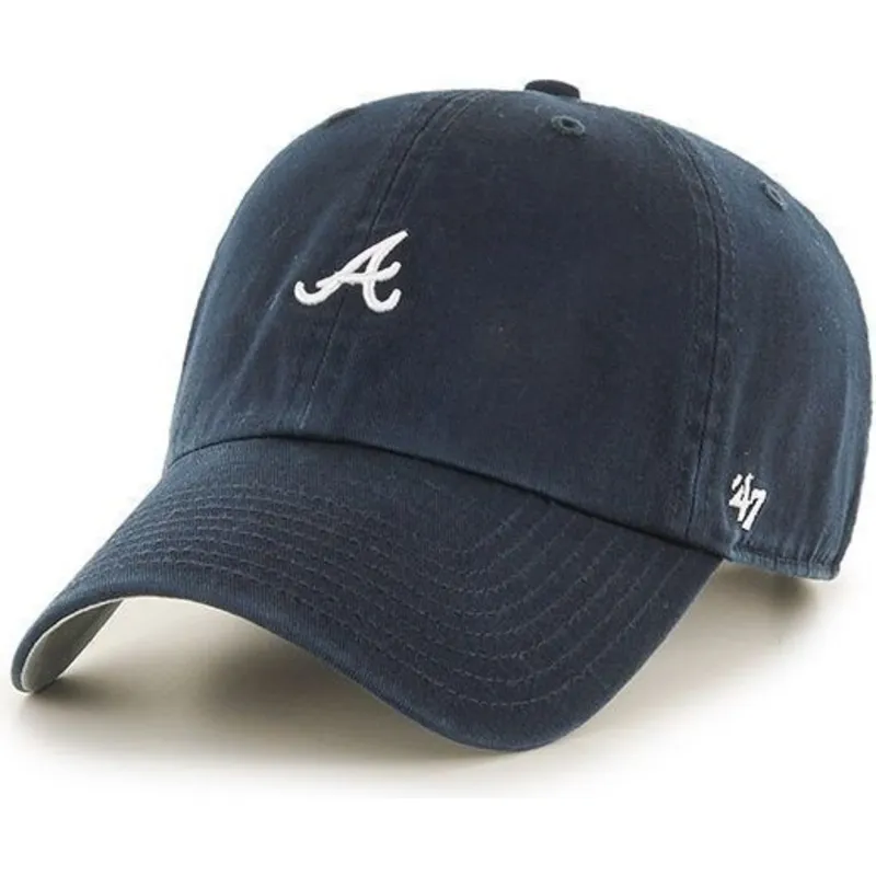 siltovka-zaoblena-tmavomodra-nastavitelny-atlanta-braves-mlb-47-brand