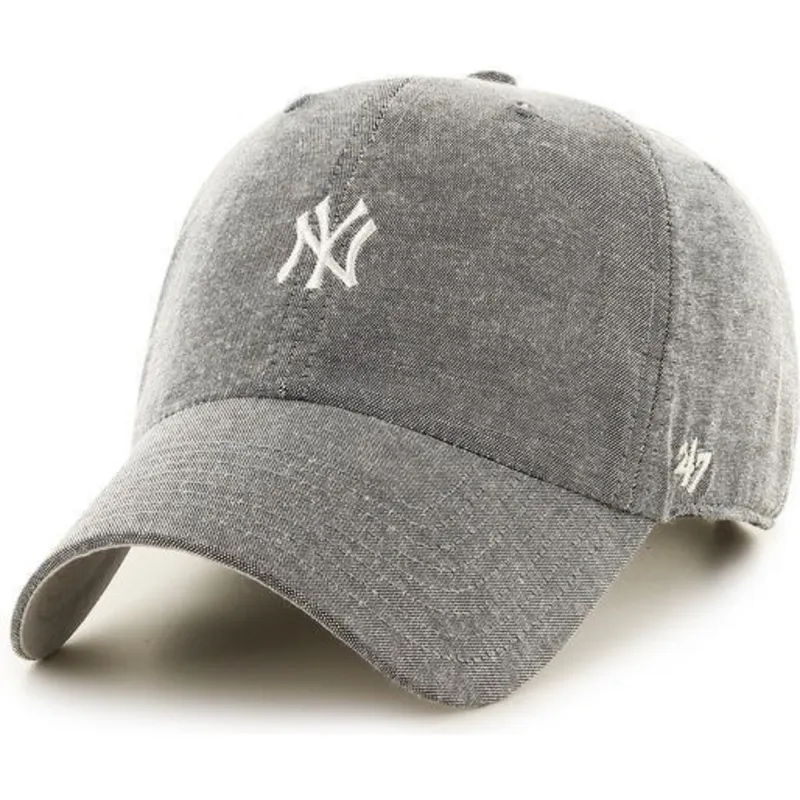 siltovka-zaoblena-siva-nastavitelny-new-york-yankees-mlb-47-brand