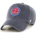 cap-zaoblena-navy-blue-adjustable-strap-frontal-chicago-cubs-mlb-47-brand