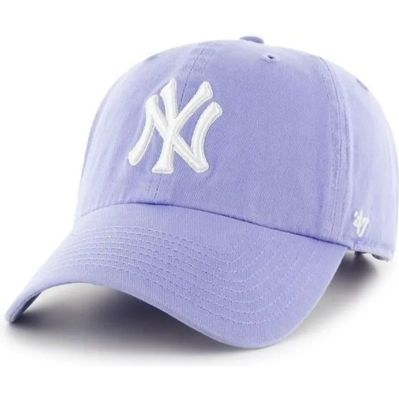 siltovka-zaoblena-fialova-nastavitelny-new-york-yankees-mlb-47-brand