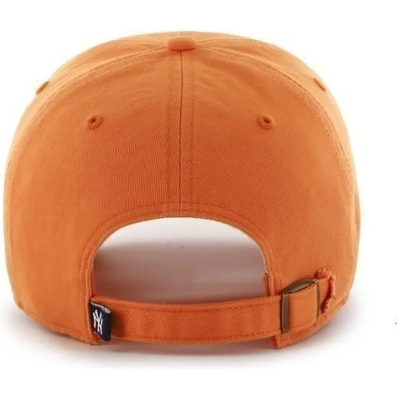 siltovka-zaoblena-oranzova-nastavitelny-new-york-yankees-mlb-47-brand