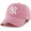 siltovka-zaoblena-ruzova-nastavitelny-new-york-yankees-mlb-47-brand
