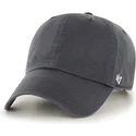 47-brand-curved-brim-smooth-black-cap