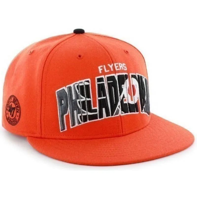 siltovka-rovna-oranzova-snapback-philadelphia-flyers-nhl-47-brand