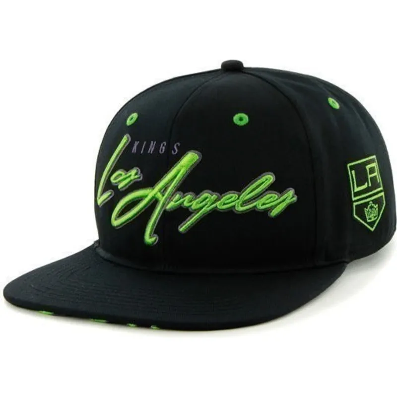 siltovka-rovna-cierna-snapback-los-angeles-kings-nhl-47-brand