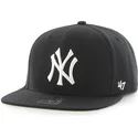 siltovka-rovna-cierna-snapback-pre-deti-new-york-yankees-mlb-47-brand