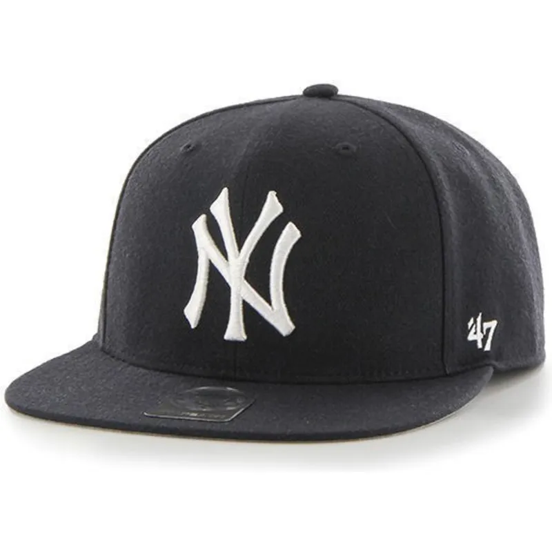 siltovka-rovna-tmavomodra-snapback-pre-deti-new-york-yankees-mlb-47-brand