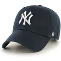 new-york-yankees-mlb-kinderkappe-mit-gebogenem-schirm-in-marineblau-von-47-brand