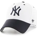 siltovka-zaoblena-biely-nastavitelny-new-york-yankees-mlb-47-brand