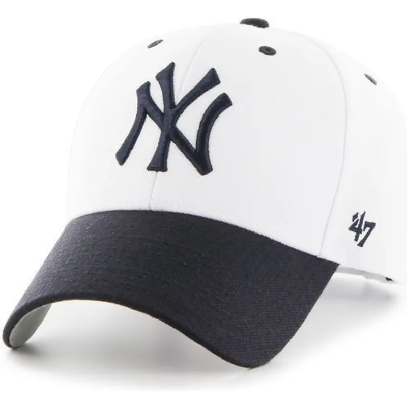 cap-zaoblena-white-adjustable-strap-new-york-yankees-mlb-47-brand